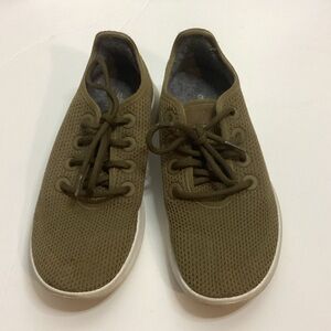 All birds Olive Green Tree Runner Sneakers 9